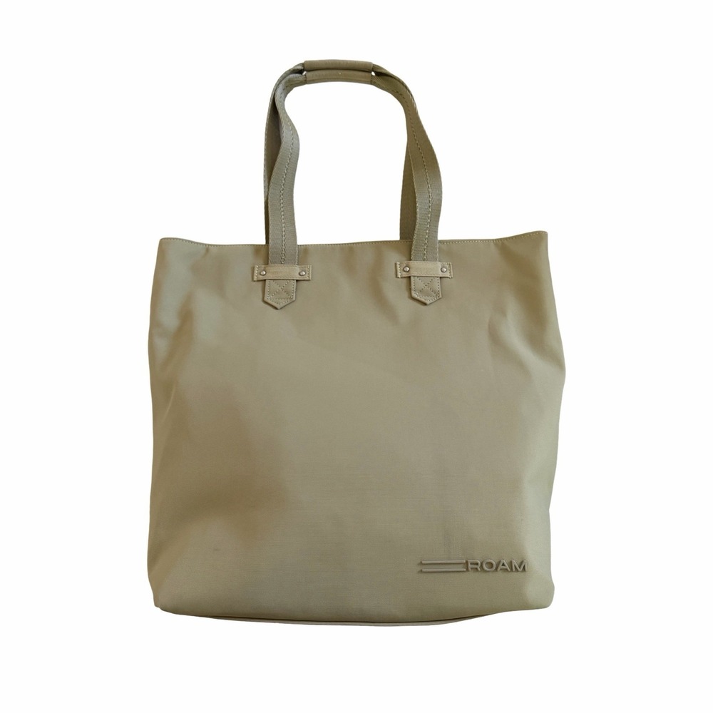 ROAM Luggage Shop Large Tote Handbag in Green Beach‎ Travel Vacation Bag